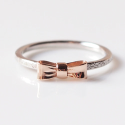 K18プラチナ色褪せないジュエリー向日葵の指輪｜受注生産｜オーダー