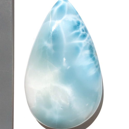 特大ラリマー[561] 56x33mm 177Cts ルース ／天然石
