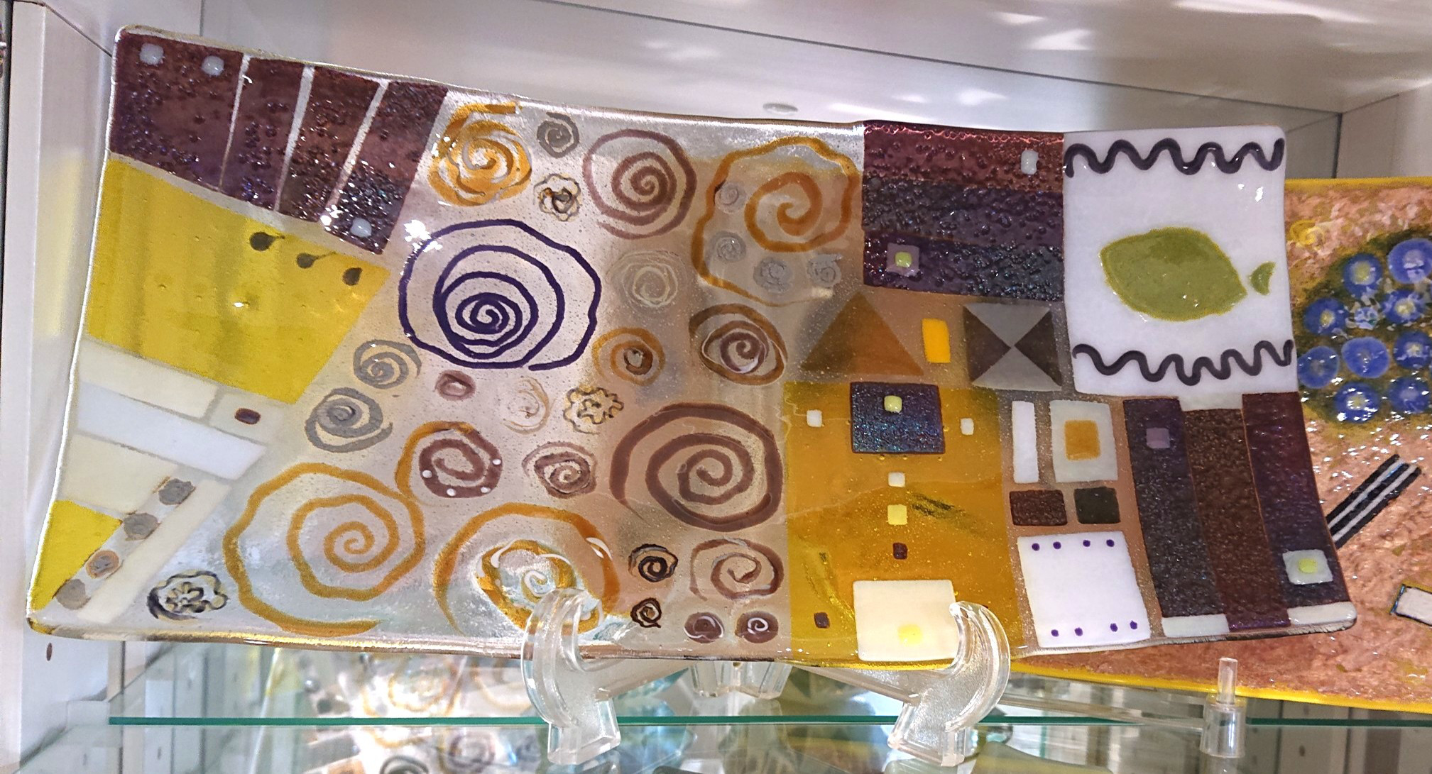 Klimt  クリムトシリーズ 長皿