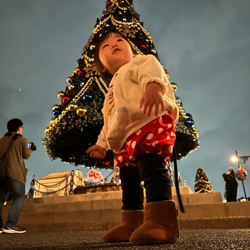 かぼちゃパンツ 赤 水玉 80〜 ネズミさんパンツ 裏地付き ベビー服 Ha