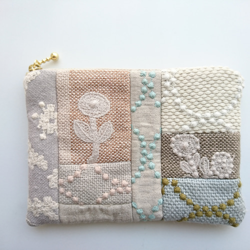 ミナペルホネンパッチワークポーチ 横16センチ ポーチ nonoko 通販