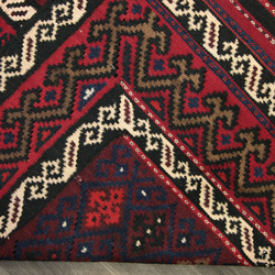 マイマナキリム　アフガニスタン　トライバルラグ　オールド手織りキリム　ヴィンテージ　248x290cm　＃666 8枚目の画像