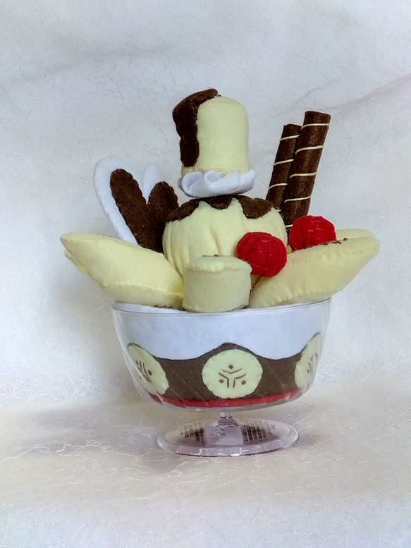 プロフ必読！dオーダーページ】フェルトままごとアイスクリーム プロフ