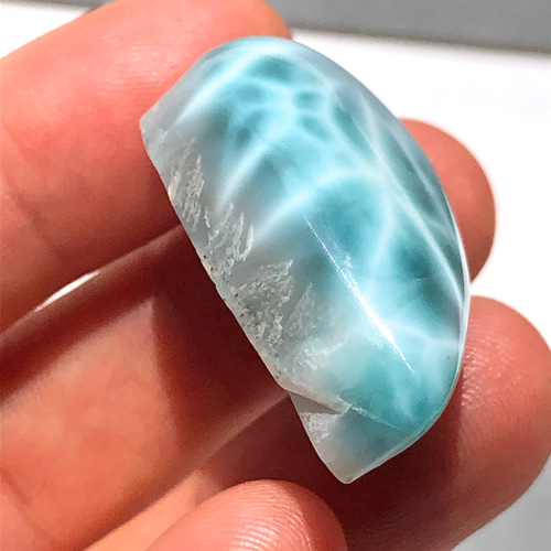 ラリマールース ラリマー[555] 34x22mm 74Cts ルース ／天然石 ／ カボション