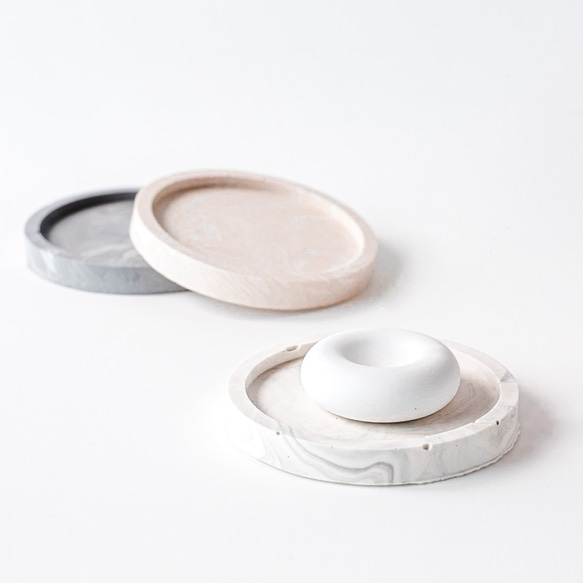 しらたまのようなアロマストーンと選べるトレイセット ディフューザー