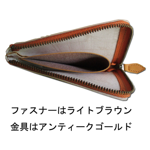 レトロ マップ 合皮 L字ファスナー ミニ財布 小銭入れ コインケース  