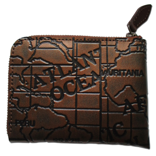 コムデギャルソン 財布 L字 ブラウン 小銭入れ ウォレット