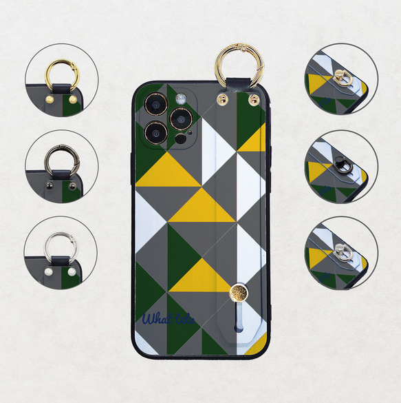 【Nazo puzzle】ニューデリーの冬カラー  スマホケース　iphone android ほぼ全機種対応 4枚目の画像