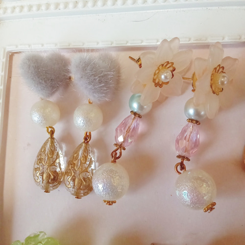 在庫処分セールセット】 ハンドメイド ピアス