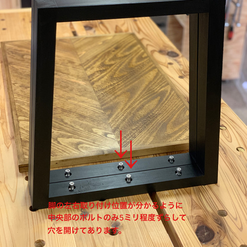 無垢材】フレンチヘリンボーン柄 ローテーブル ローテーブル