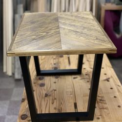 ヒノキ無垢材】3段カフェシェルフ13cmタイプ アンティーク