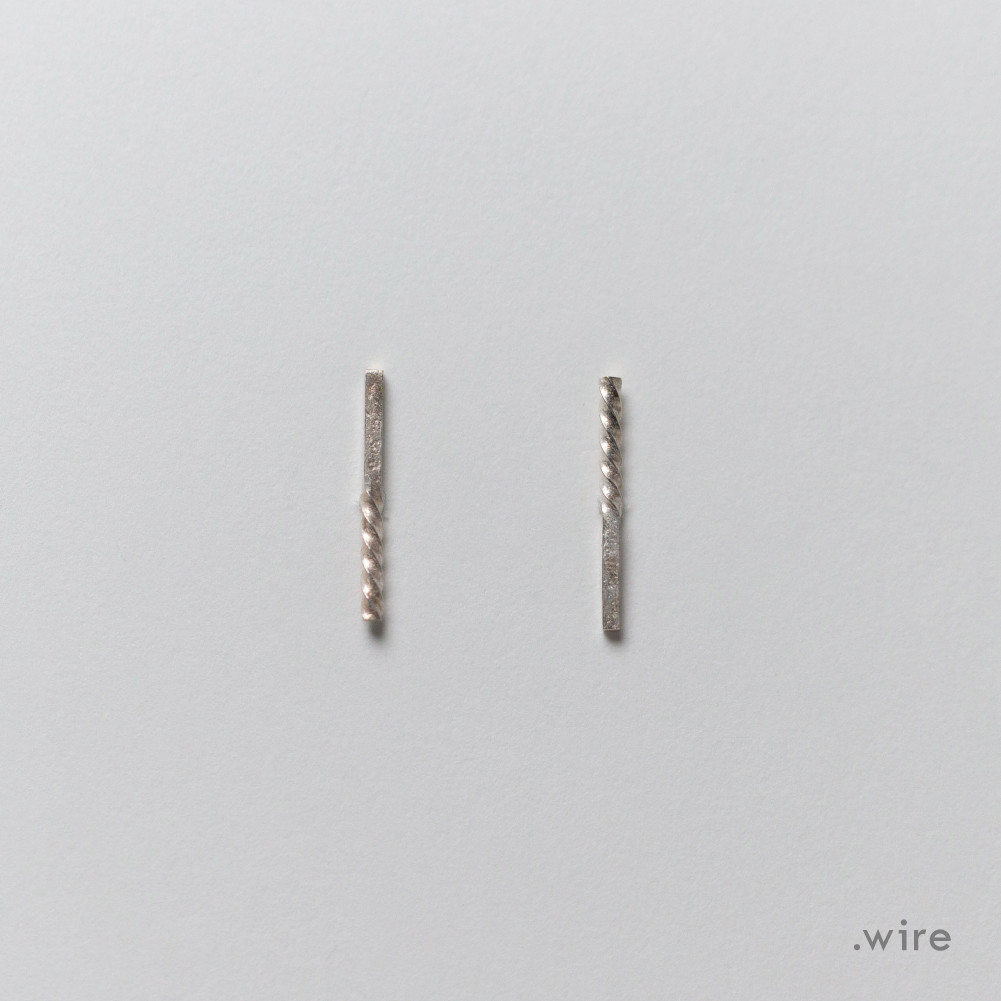 silver makimaki half ピアス