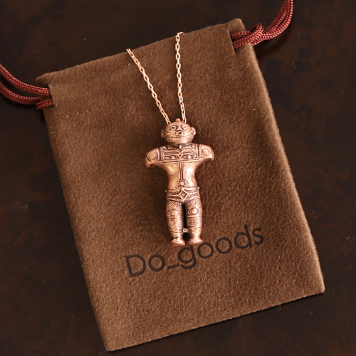 国宝 New「中空土偶（茅空）」ペンダント＆ミニオブジェ (659-706