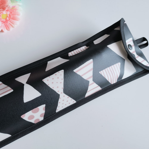 アルトリコーダーケース♪BIGリボン・ブラック 女の子用 その他