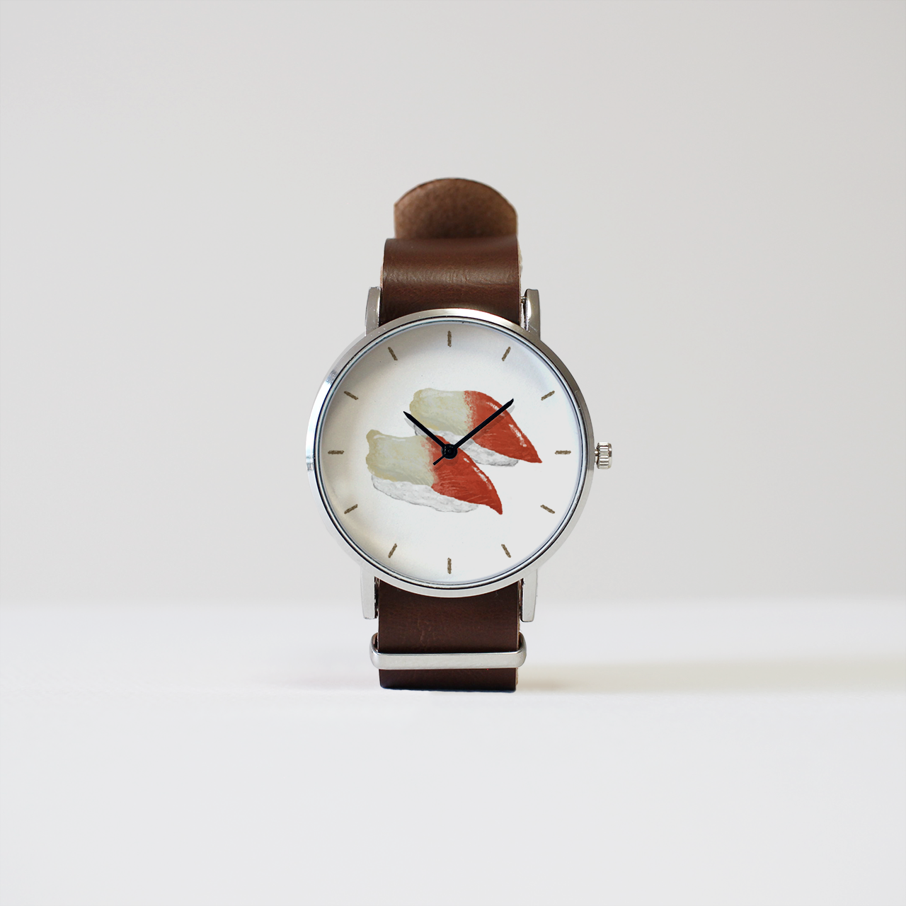 すし（ホッキ）腕時計