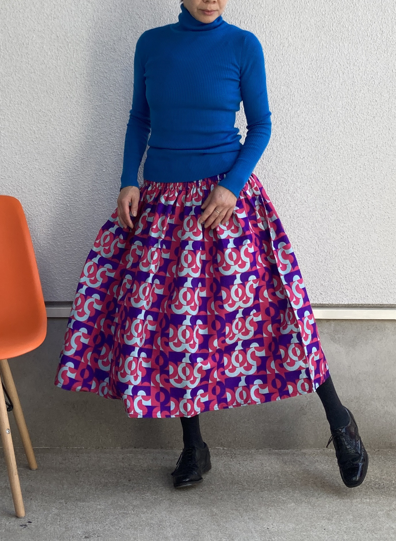 【受注製作】アフリカン　ふんわり　はきやすい　スカート