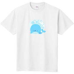 くじら君(オーダーTシャツ） 1枚目の画像