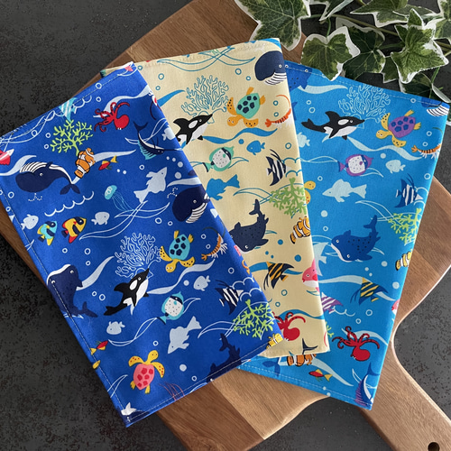 サイズが選べる ♡ ランチョンマット ♡ 水族館 ♡ お魚柄