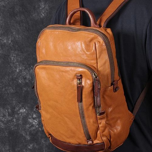 全2色 高級牛革製」ビジネスリュック メンズ バックパック本革 大容量
