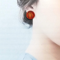 [外科不銹鋼耳環]原創籃子耳環數字雕刻可能的耳環 第5張的照片