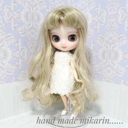 薔薇柄パープル壁*°ドールハウス°*ブライスやバービー,リカちゃんなど 