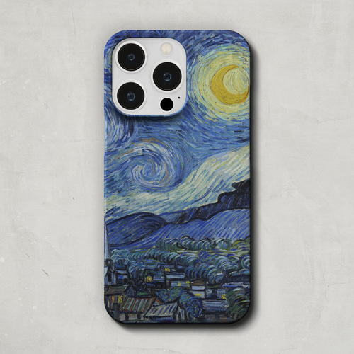 スマホケース / フィンセント ファン ゴッホ「星月夜 (1889)」 iPhone