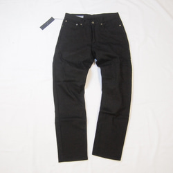 <ツムギラボ>Dead stock denim pants black dye 1枚目の画像