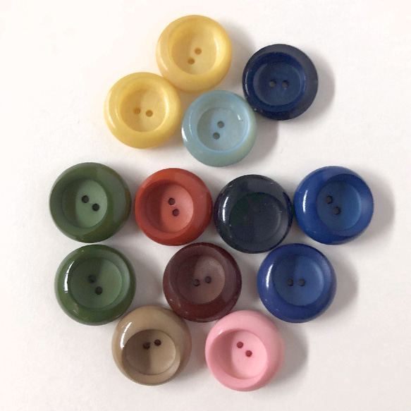 13 レトロボタンアソートボタン