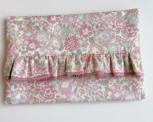 リバティ❁⃘フリルポケットティッシュケース その他雑貨 cucire