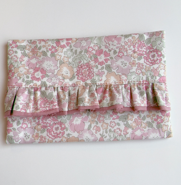 フリルティッシュカバー♡ハンドメイド　リバティ フリルティッシュカバー♡ハンドメイド リバティ