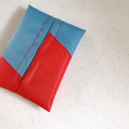 水に濡れても大丈夫!!【 軽くて丈夫なポケットティッシュケース 】撥水