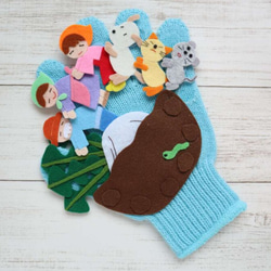 手袋シアター　「おおきなかぶ」 1枚目の画像