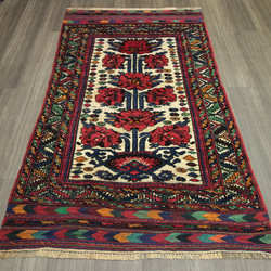 黒羊毛 ブラックウール 手織りオールドキリム ヴィンテージ トライバル