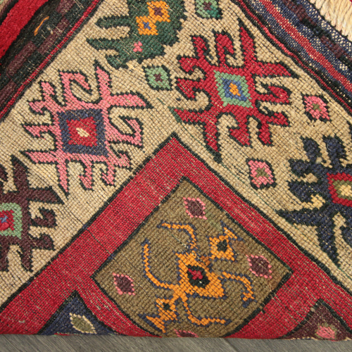 ペルシャ絨毯 シルジャンキリム オールド手織り絨毯 部族絨毯