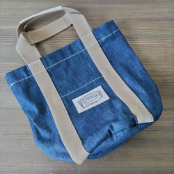 DENIM BUCKET TOTEBAG デニムバケツトートバッグ 9枚目の画像