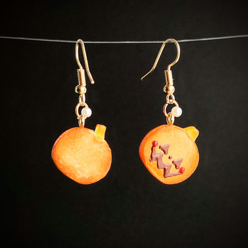 期間限定】ハロウィンクッキージャックオーランタン（ピアス 