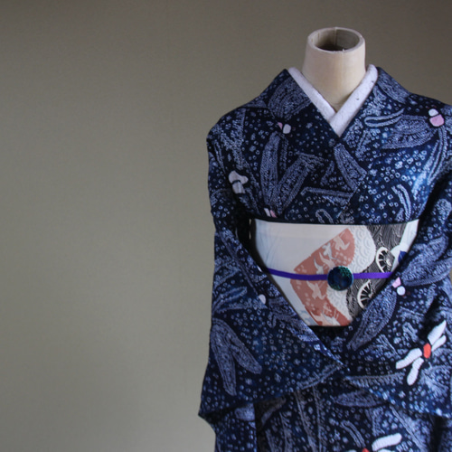 新品 有松鳴海絞り 蜻蛉 勝ち虫 夏着物 仕付け糸付 トール 高級浴衣 4064 新品 有松鳴海絞り 蜻蛉 勝ち虫 夏着物 仕付け糸付 トールサイズ