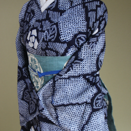 美品　有松絞り　浴衣　高級　トールサイズ　裄丈長め　夏着物　単衣　木綿　着物 楽天市場】有松絞り（浴衣｜和服）：レディースファッションの通販