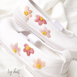 【ivy様オーダー専用ページ】リネン刺繍 フラワー刺繍 上靴 ［側面刺繍］ 靴 ivy knot 通販 14589468
