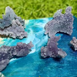 グレープカルセドニー　『トイプー』　*新種の鉱物　結晶、原石、標本 5枚目の画像