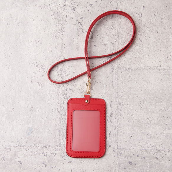 直式證件夾 ID Card Holder / 紅色 Red 第3張的照片