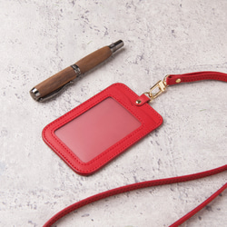 直式證件夾 ID Card Holder / 紅色 Red 第1張的照片