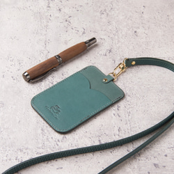 直式證件夾 ID Card Holder / 墨綠Dark Green 第2張的照片