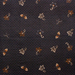 バティック 生地 インドネシア ジャワ更紗 花と蝶のトランタムモチーフ 3枚目の画像