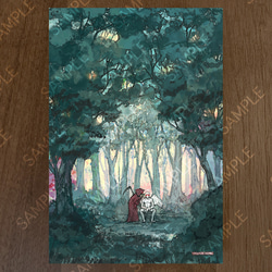 『密談』ポストカード 1枚目の画像