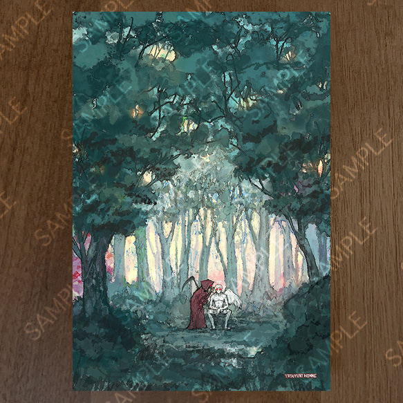 『密談』ポストカード 1枚目の画像