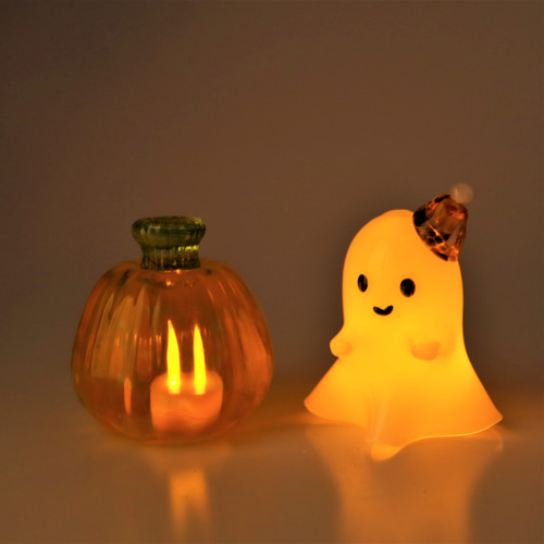 Halloween》おばけサンタ ランプ 「ケケケ」【受注生産】 スタンド