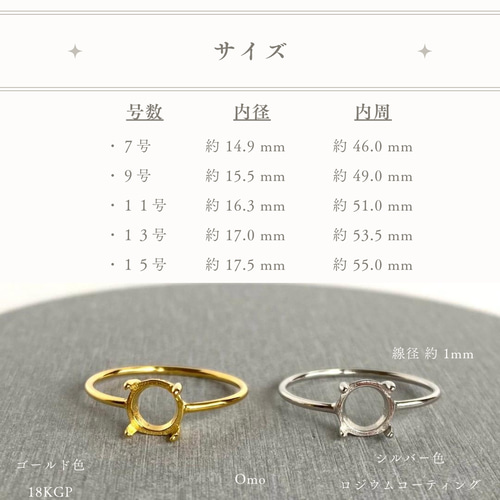 5月誕生石┃クリソプレーズ リング / 天然石 シンプル 指輪 細身