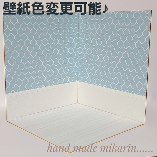 撮影用背景ボード（モロッカン）【ドールハウス】 その他人形 みかりん