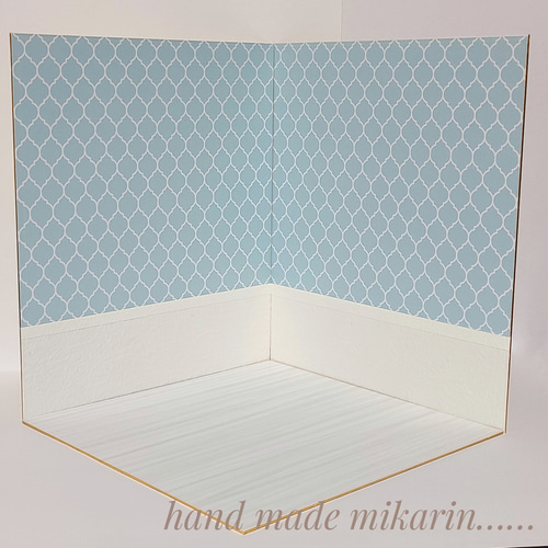 撮影用背景ボード（モロッカン）【ドールハウス】 その他人形 みかりん